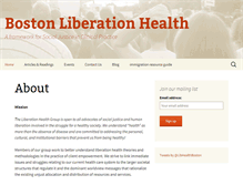 Tablet Screenshot of bostonliberationhealth.org